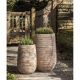 Outdoor garden plant pots